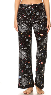 Leggings Depot Women'S Drawstring Pajama Pants Wide Leg Casual Comfy Sleepwear for Lounge and Yoga