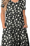 Ditsy Daisies Black / Medium