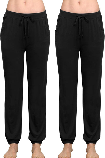 Air Curvey Casual Womens Pants Soft Lounge Pants Sleep Pajama Bottoms with Pocket