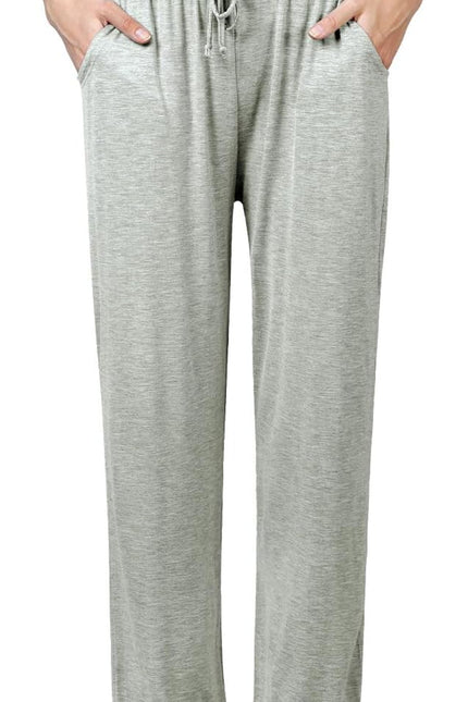 Air Curvey Casual Womens Pants Soft Lounge Pants Sleep Pajama Bottoms with Pocket